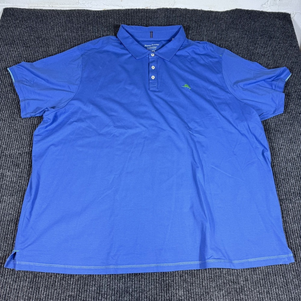 Tommy Bahama Polo Shirt Island‎ Zone 4XL Stretch Short Sleeve Golf Performance